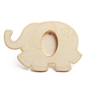 [코끼리학교] 나무액자(코끼리/16*13cm/개당판매)코끼리학교